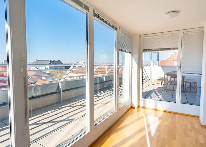 Luxury Penthouse With Rooftop Terrace Apartamento Viena